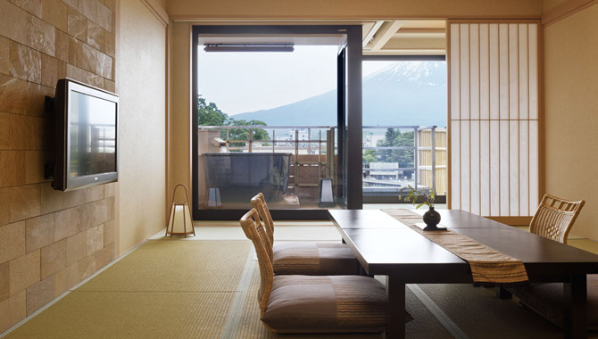 露天風呂付客室（富士山側 12.5畳タイプ）イメージ