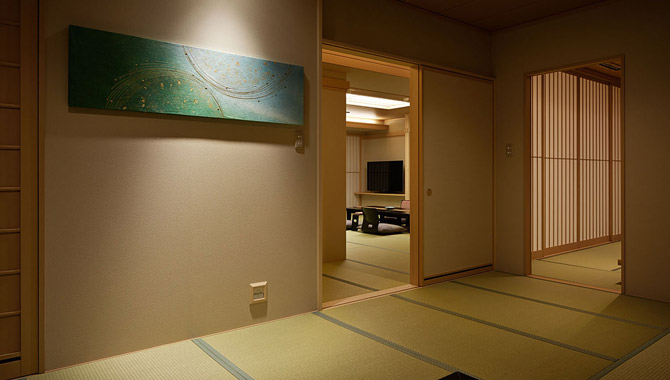 露天風呂付和洋特別室ＤＸ（富士山側 17.5畳+ツインルーム）イメージ